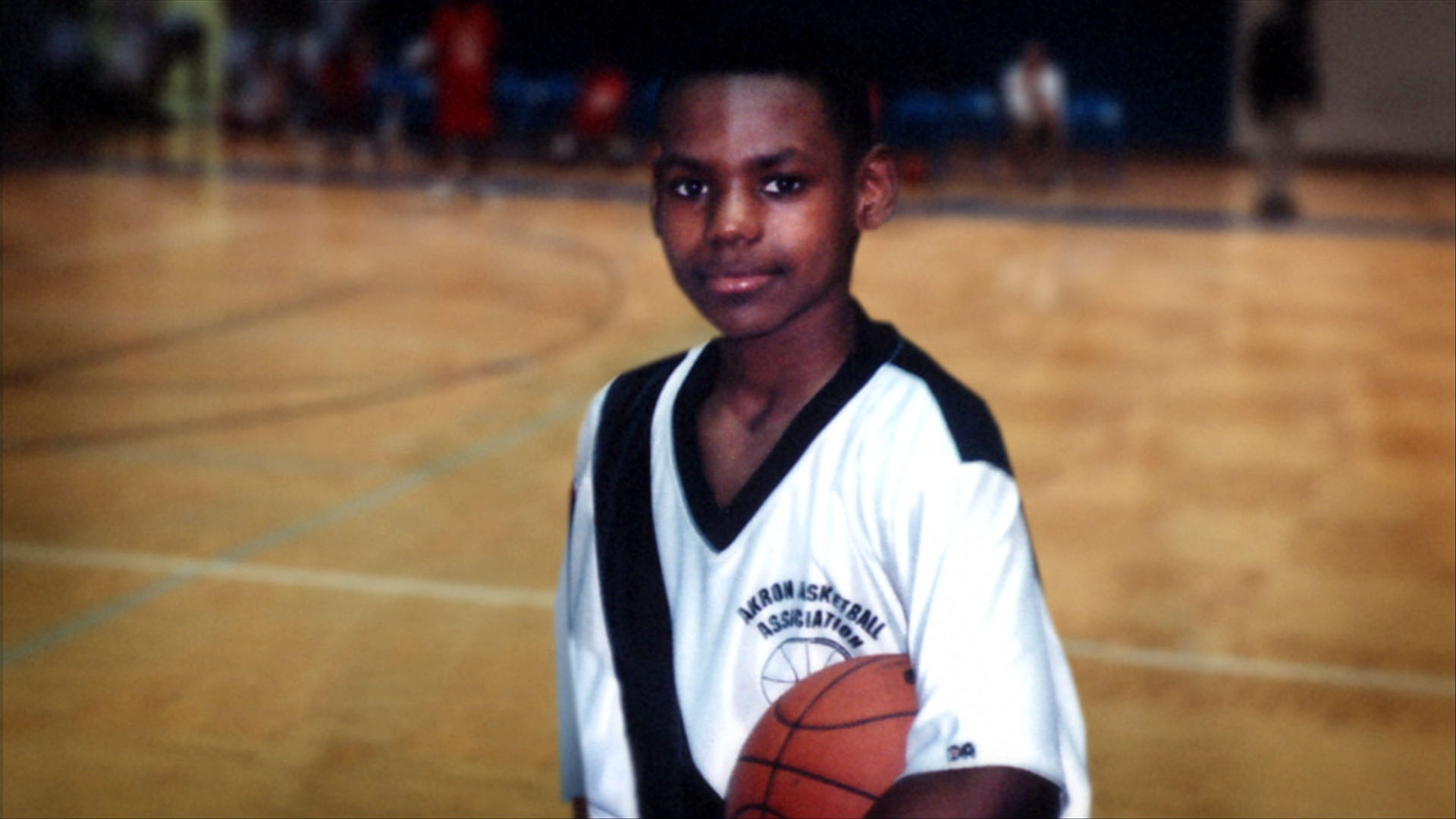 lebron james as a kid